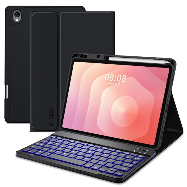 Etui + Klawiatura do Samsung Galaxy Tab S11 11" Tech-Protect SC Pen Black