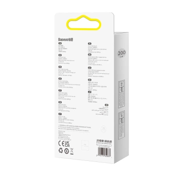 Baseus Dynamic 2 Series kábel USB-A - Lightning 2.4A 480Mb/s 2m fioletovy