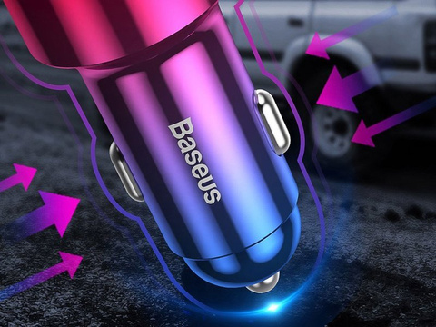 Baseus USB Autoladegerät PPS QC Type-C 45W 6A Magic Red