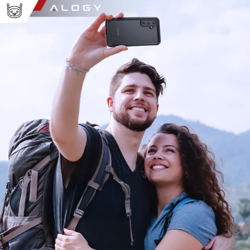 Vodotesné puzdro pre Samsung Galaxy A36 5G / A56 5G Alogy HydroArmor™ IP68 s priehľadnou zadnou stranou, 360° pancierované puzdro