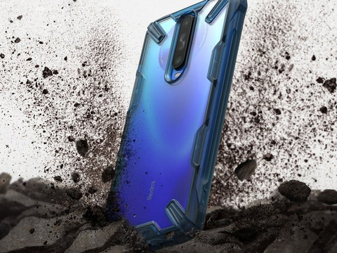 Pouzdro Ringke Fusion X pro sklo Xiaomi Redmi K30 / Poco X2 Space Blue Alogy
