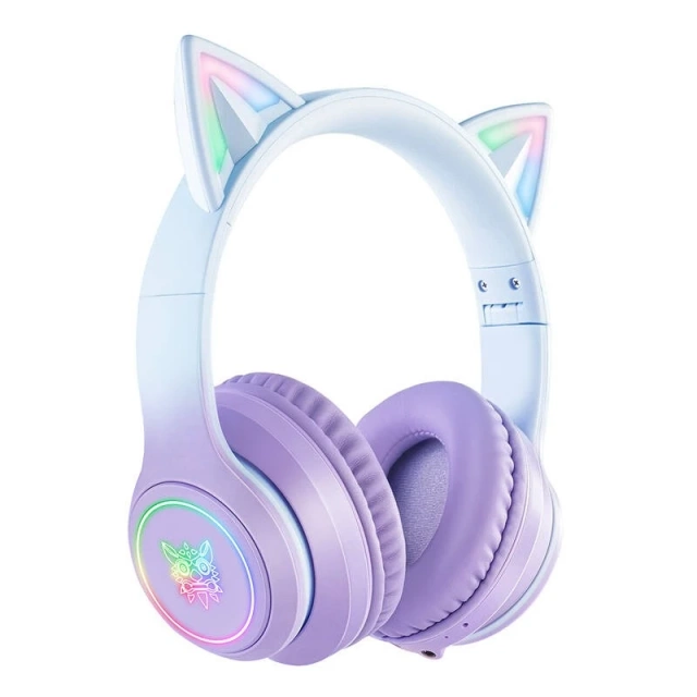 ONIKUMA Gaming Headphones (Blue/Purple)