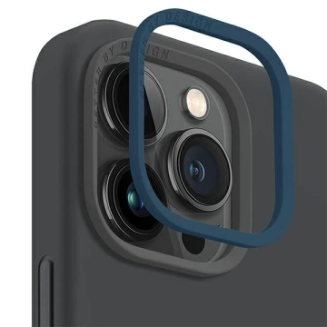 UNIQ pouzdro Lino Hue pro iPhone 14 Pro Max 6,7" Magclick Charging šedá/uhlově šedá