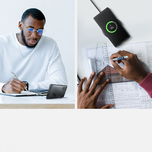 Spigen Tough Armor case for Samsung Galaxy S22 Ultra Black