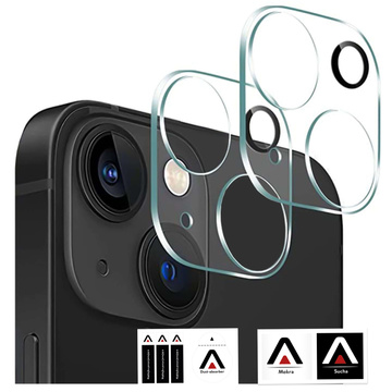 2x Camera lens glass for iPhone 15 / 15 Plus Alogy lens clear transparent