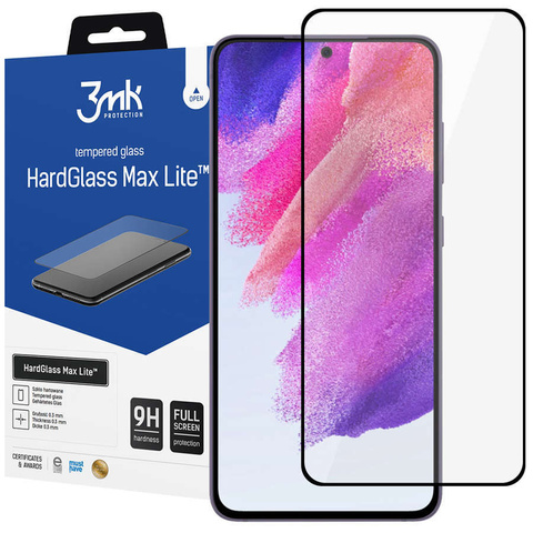 3mk HardGlass Max Lite Tempered Glass for Samsung Galaxy S21 FE Black