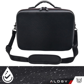 Hard Case Kufrové pouzdro pro DJI Mini 4 Pro / DJI Mini 3 Pro / Mini 3 Drone Pevné s popruhem Pevné pouzdro Alogy Black