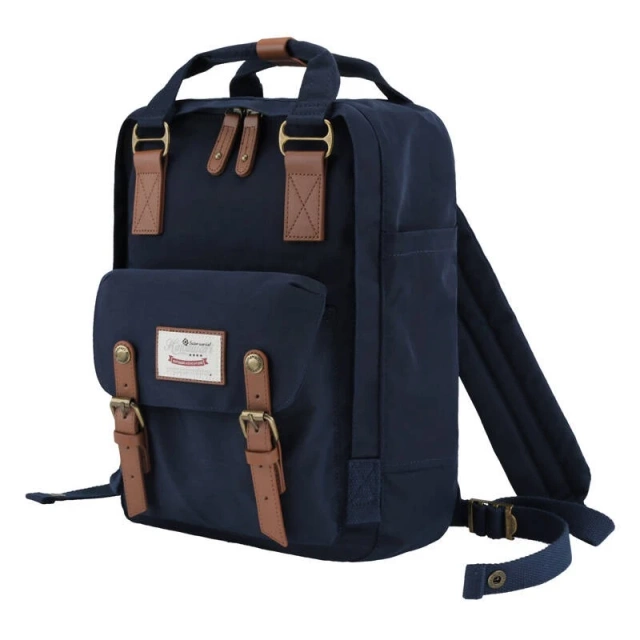 Himawari 14'' Laptop Backpack Navy Blue