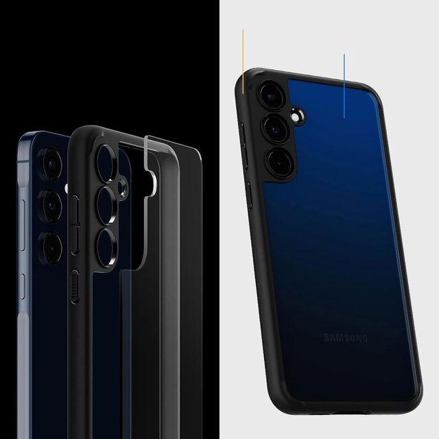 Etui Spigen Ultra Hybrid pro Samsung Galaxy A55 5G Matte Black