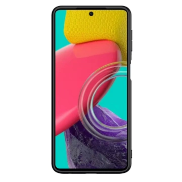 Nillkin Textured Case Strapazierfähige, verstärkte Hülle mit Gelrahmen und Nylon auf der Rückseite Samsung Galaxy M53 5G schwarz