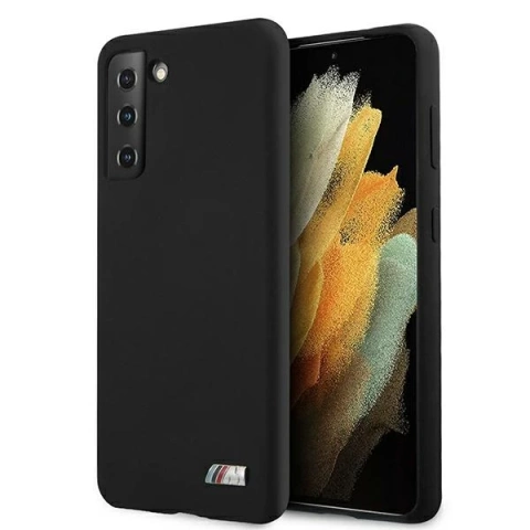 Etui BMW BMHCS21MMSILBK для Samsung Galaxy S21 Plus G996 Silicone M Collection