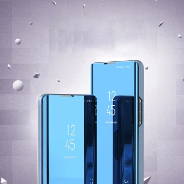 Flipový kryt Clear View Case pro Samsung Galaxy S22 (S22 Plus) růžový