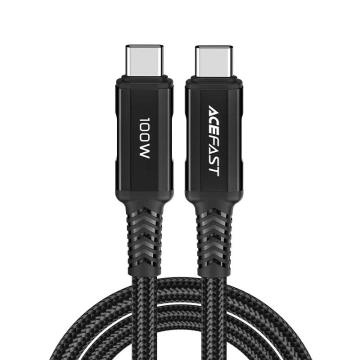 Acefast kabel USB Type C - USB Type C 2m, 100W (20V / 5A) černý (C4-03 Black)