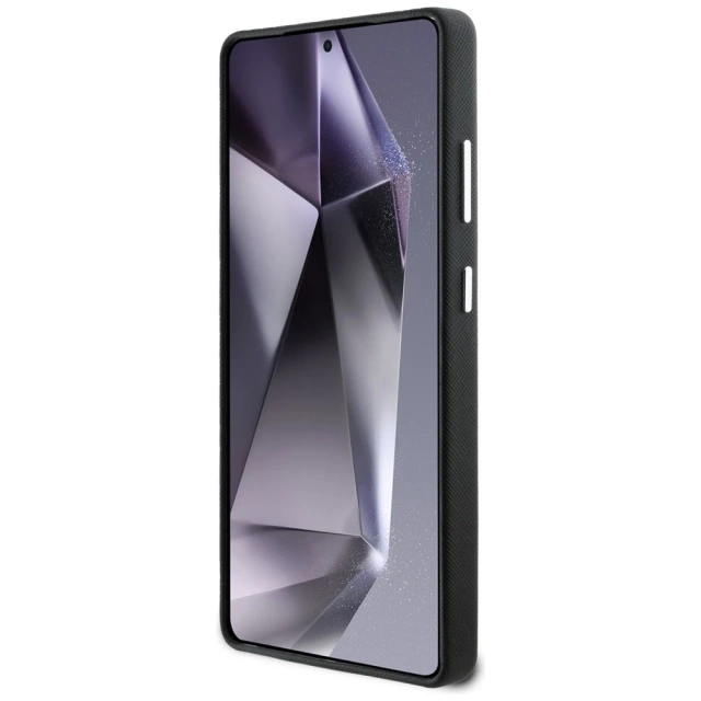 Etui Karl Lagerfeld Saffiano Metal Logo do Samsung Galaxy S25 Ultra Czarny