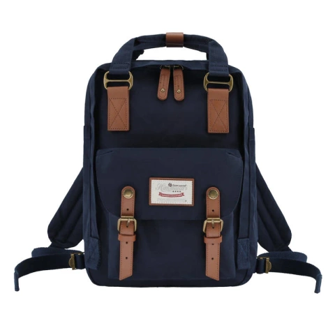 Himawari 14'' Laptop Backpack Navy Blue