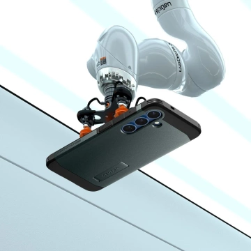 Pouzdro Spigen Tough Armor Mag MagSafe pro Samsung Galaxy S25 Plus, zelené, aby se nepletlo