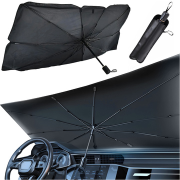 Car sunshade for car car sunshade UV Alogy Car L 135x79cm black
