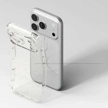 Etui Ochronne do iPhone 17 Pro Ringke Air Glitter Clear