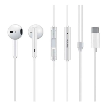 Huawei CM33 USB-C Kopfhörer mit Mikrofon und Fernbedienung In-Ear Ergonomisch