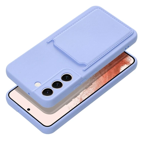 CARD CASE pouzdro pro Samsung Galaxy A25 5G fialové