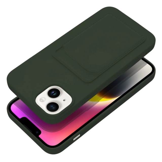 KARTENHÜLLE für IPHONE 14 PLUS grün