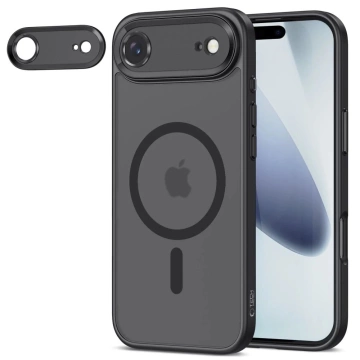 Etui Tech-Protect MagCam MagSafe do iPhone 17 Air, czarny mat