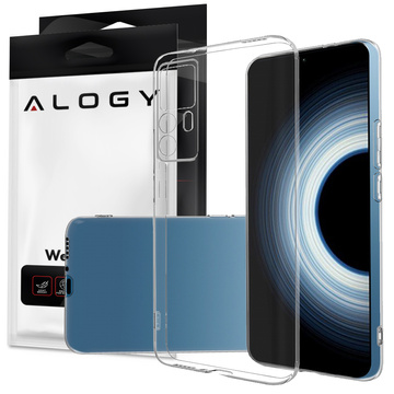 Силіконовий захисний чохол Alogy для Xiaomi 12T / 12T Pro Прозорий