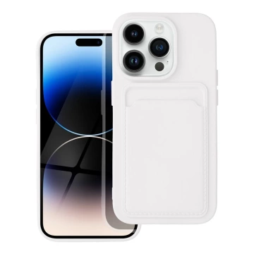 Púzdro na karty pre IPHONE 14 PRO biele