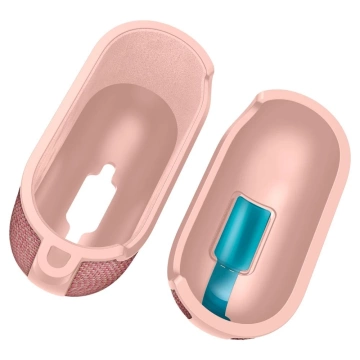 Чохол для Apple AirPods 4 Spigen Urban Fit з карабіном рожевого золота