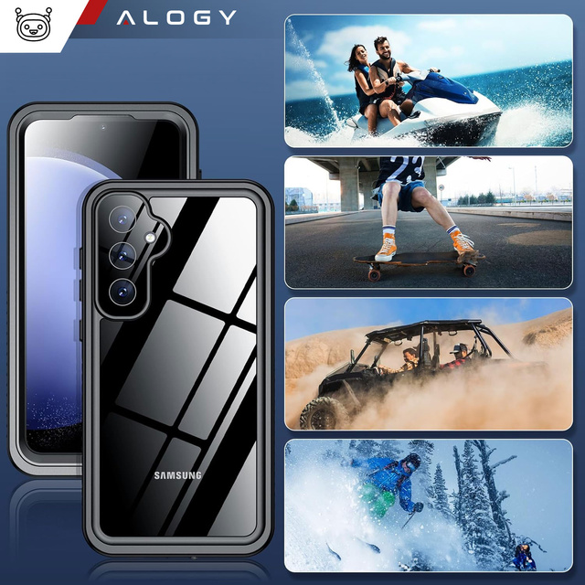 Чохол для Samsung Galaxy S23 FE Armored 360 case waterproof Armor IP68 Alogy black