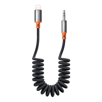 Mcdodo CA-0890 Lightning-auf-3,5-mm-AUX-Miniklinkenkabel, 1,8 m (schwarz)