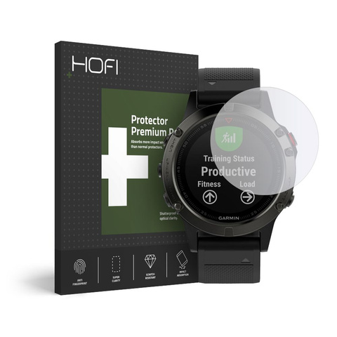 Hofi Glass Pro Panzerglas für Garmin Fenix 5/6/6 Pro