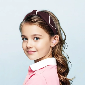 TWS Headphones for Kids Hoco EW111 Bluetooth 5.4 Pink