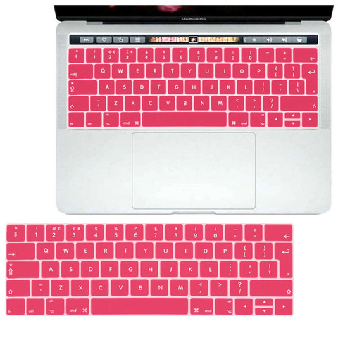 Alogy ochranné puzdro kryt klávesnice pre Apple Macbook Pro 13 / Pro 15 Pink