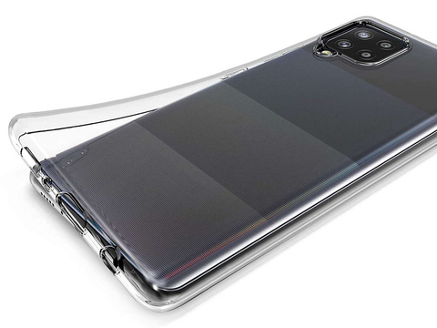 Alogy silikónové puzdro kryt puzdro pre Samsung Galaxy A42 5G transparentné