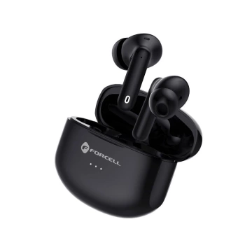 Бездротові навушники Forcell F-Audio TWS Clear Sound чорного кольору