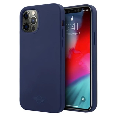 Pevné silikónové puzdro na telefón Tone On Tone pre iPhone 12/12 Pro námornícka modrá/námornícka