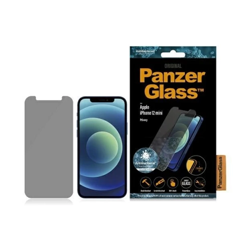PanzerGlass Standard Super for iPhone 12 Mini Privacy Antibacterial