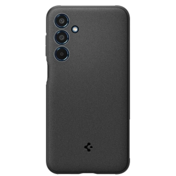 Pouzdro pro Samsung Galaxy A35 5G Spigen Essential SandBlast Case zadní kryt matná černá matná černá