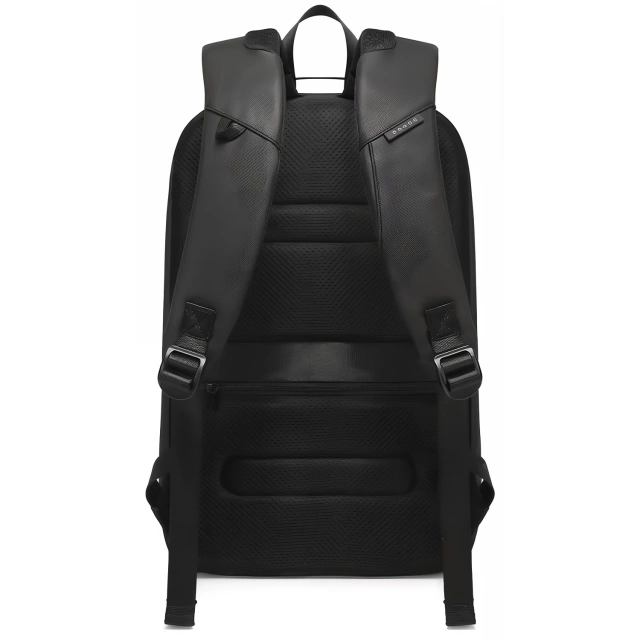 Plecak wodoodporny Bange torba na laptopa 15.6" akcesoria podróżny 48x30x12.5 cm do pracy szkoły samolotu męski damski USB i USB-C Czarny