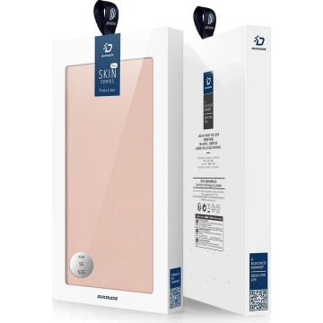 Etui Kabura do Samsung Galaxy S25 Dux Ducis Skin Pro Różowa