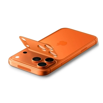 Osłona Aparatu do iPhone 17 Pro Max Spigen Optik Pro XL EZ Fit Orange