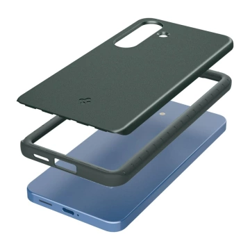 Samsung Galaxy S25 Abyss Green Spigen Thin Fit Mag MagSafe Case