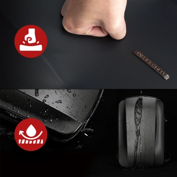 Kryt pre Apple iPhone 16 Pro Max Alogy MagSafe Hybrid Matte Case Matný kryt s ochranou šošovky čierny