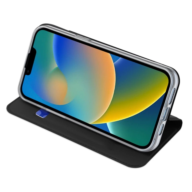 Dux Ducis Skin Pro Holster Flip Cover pro iPhone 14 Plus černý