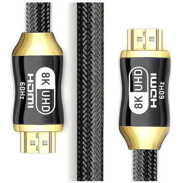 3m cable HDMI-HDMI 2.1 8K 60Hz 4K 120Hz cable for transmission of image and sound Premium HQ