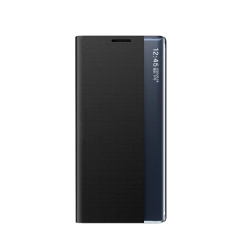 New Sleep Case for Samsung Galaxy S23 cover with flip stand black