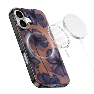 Etui Ochronne do iPhone 16 Tech-Protect Lamano MagSafe Velvet Night