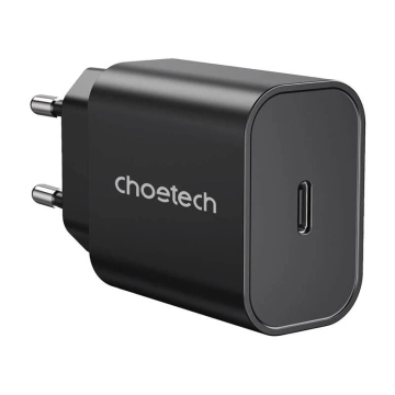 Зарядний пристрій Choetech Q5004-BK-V2 USB-C PD 20W чорний