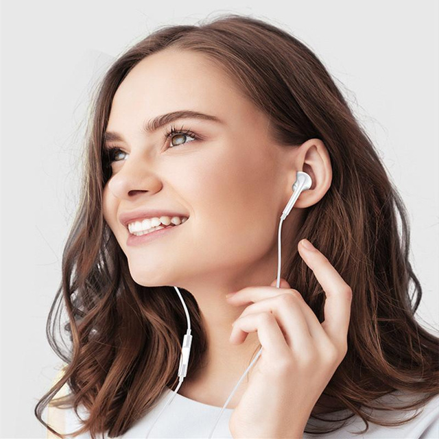 Vega Colors EarPods USB-C Typ C NOVÝ ČIP Káblové slúchadlá do uší biele